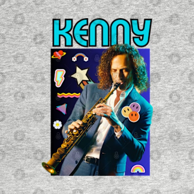 Kenny G quotes art 90s style retro vintage 70s by graphicaesthetic ✅